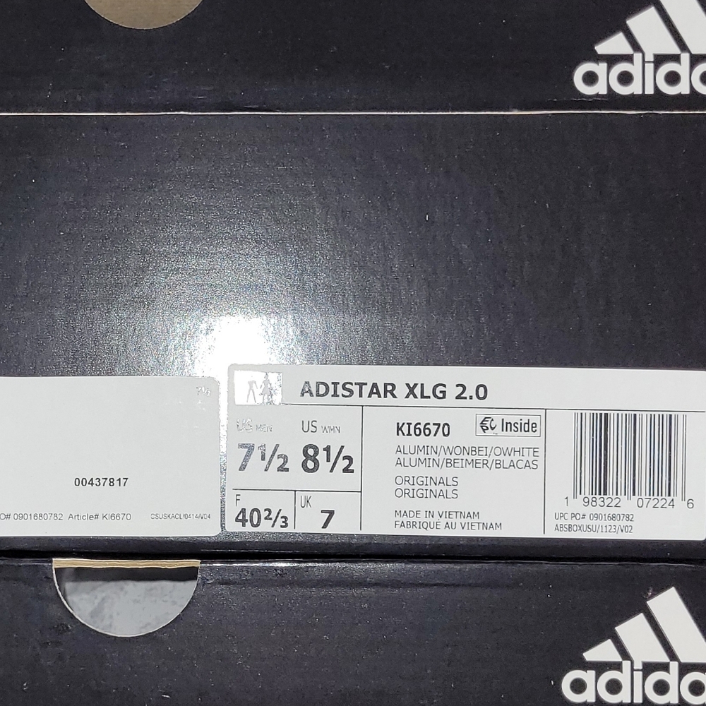 *SALE!** Womens Adidas adistar XLG 2.0 SQUID Kl6670 Running Shoes 2026 Sz 8.5-12 - Picture 12 of 15